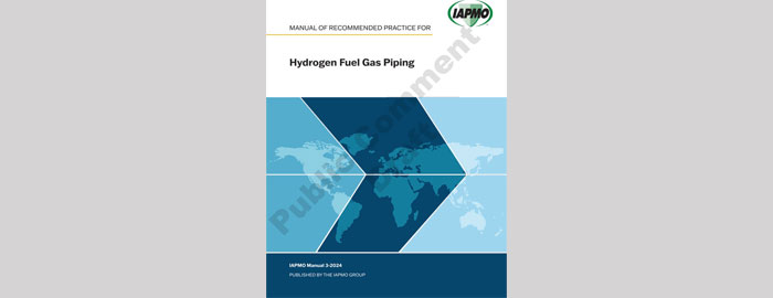 IAPMO Seeks Public Input on Manual of Recommended Practice for Hydrogen Fuel Gas Piping