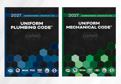 IAPMO Publishes 2027 Editions of UPC, UMC