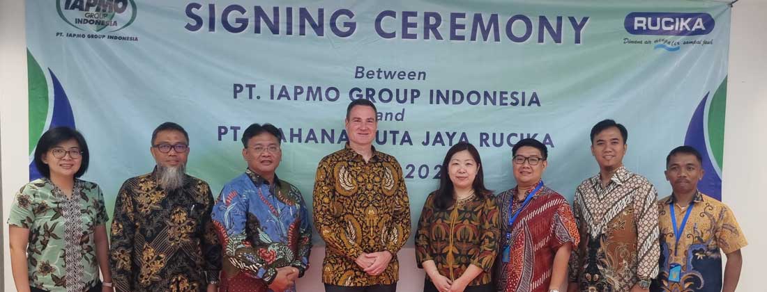 PT. IAPMO Group Indonesia, PT. Wahana Duta Jaya Rucika Sign Memorandum of Understanding to Increase Competency through Plumbing Personnel Certification