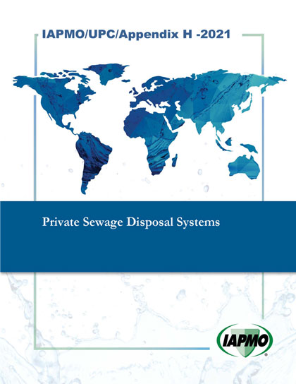 Appendix H Private Sewage Disposal Systems