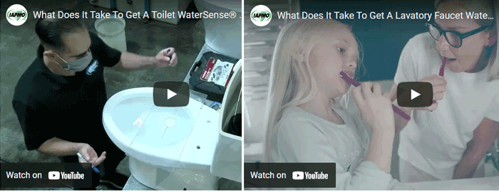 IAPMO R&T Launches WaterSense® Video Series