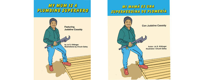 IAPMO Publishes Spanish, International English Versions of “My Mom Is a Plumbing Superhero” Coloring Book