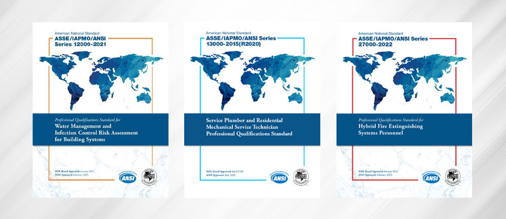 ASSE Seeks Working Group Members for Development of Three Professional Qualification National Standards 