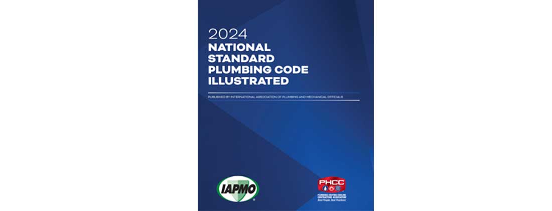 2024 National Standard Plumbing Code — Illustrated Now Available