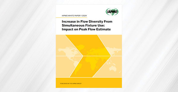 Increase in Flow Diversity From Simultaneous Fixture Use: Impact on Peak Flow Estimate