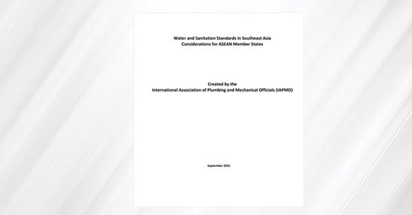 Water and Sanitation Standards in Southeast Asia Considerations for ASEAN Member States