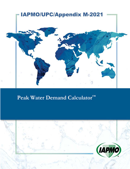 Appendix M Peak Water Demand Calculator