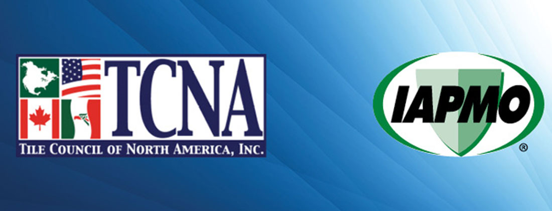 IAPMO and TCNA to Jointly Develop Consensus Standard for Fabricated Shower Tiling Kits and Receptors