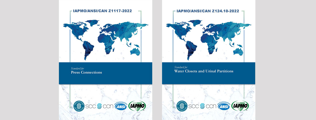 IAPMO Publishes American National Standards and Canadian National Standards on Press Fittings and Partitions