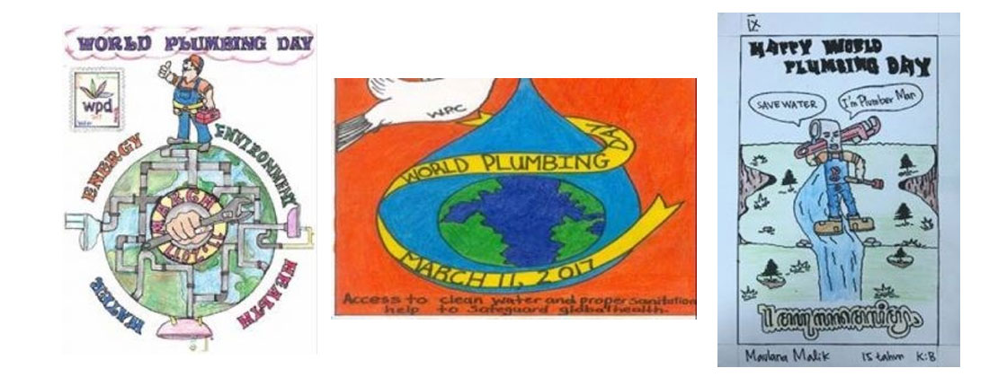 IWSH Sponsors Poster Contest for 13th Annual World Plumbing Day