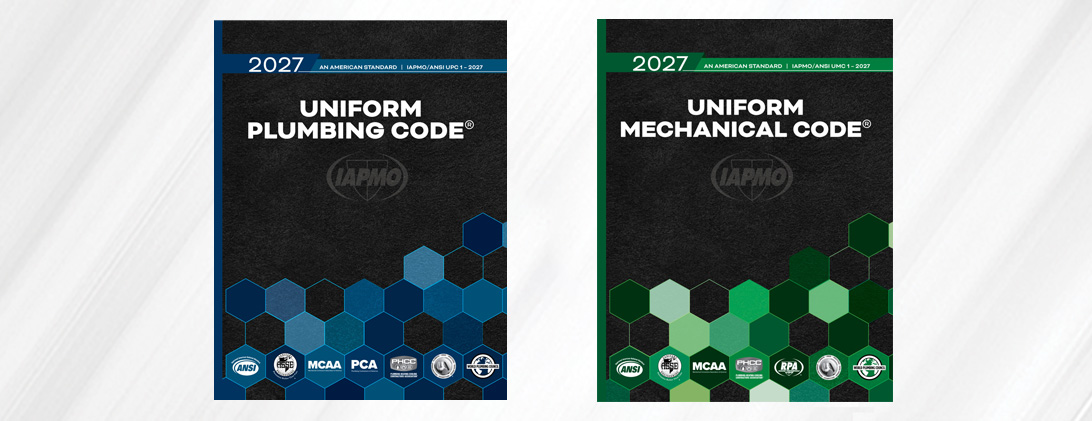IAPMO Publishes 2027 Editions of UPC, UMC