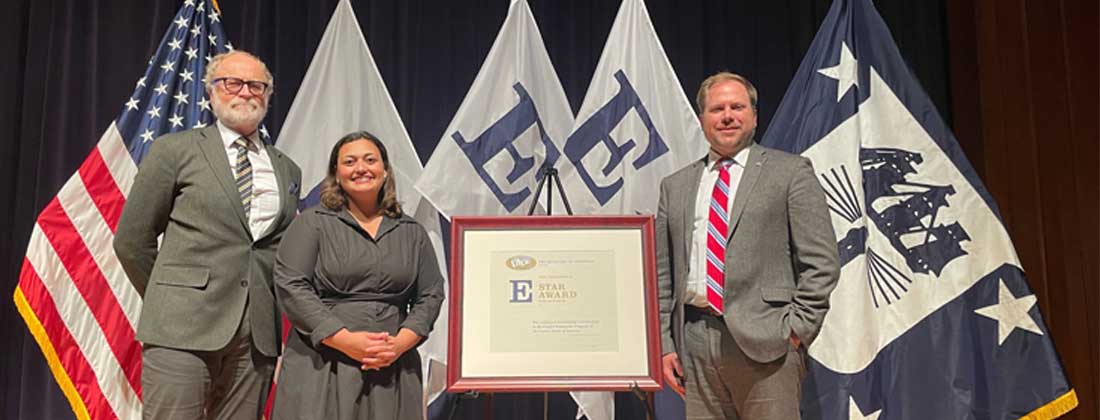 IAPMO Honored with President’s ‘E Star’ Award for Continued Excellence in Increasing U.S. Exports