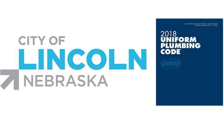 Lincoln, Nebraska, Adopts 2018 Uniform Plumbing Code (UPC®)