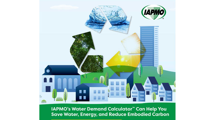 Using IAPMO’s Water Demand Calculator™ Can Lead to Energy, Carbon  and Water Savings in Single and Multifamily Residences, Study Finds