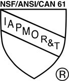 NSF/ANSI/CAN 61 IAPMO R&T Mark of Conformity