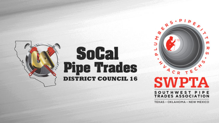 Southern California Pipe Trades District Council 16, Southwest Pipe Trades Association Pledge IWSH Support