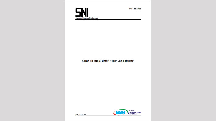 BSN Publishes Revision of Indonesian National Plumbing Fittings Standard (SNI 122:2022)