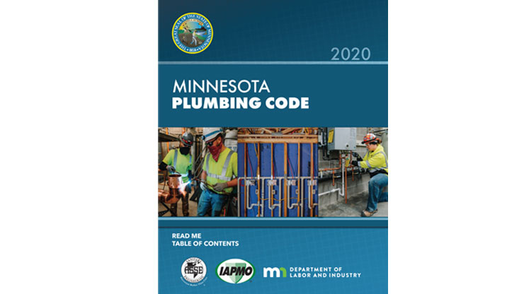 Minnesota Adopts Provisions of 2018 Uniform Plumbing Code