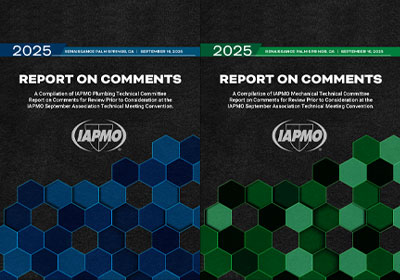 Report on Comments Toward Development of 2027 UPC, UMC Now Available for Online Download