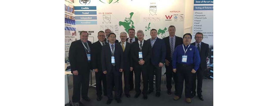 IAPMO Group Markets Services to the World at ISH