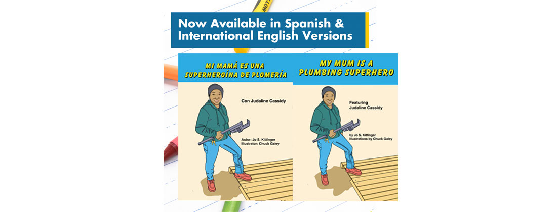 IAPMO Publishes Spanish, International English Versions of “My Mom Is a Plumbing Superhero” Coloring Book