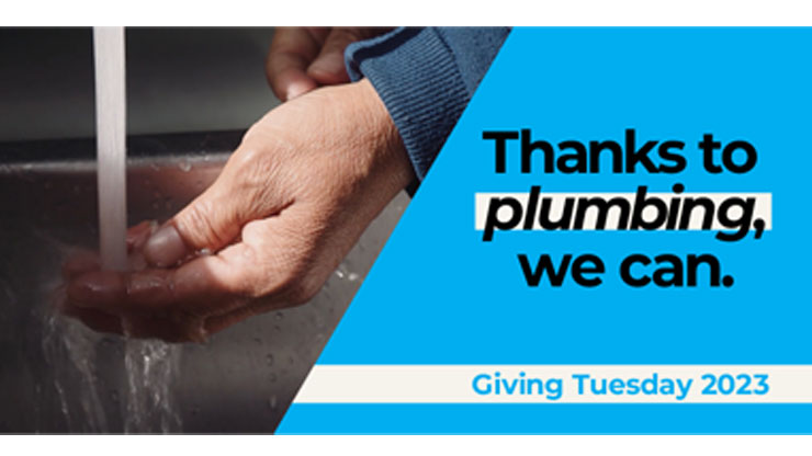 A #GivingTuesday Goal: IWSH Raising Donations to Support Life-Changing Plumbing Projects