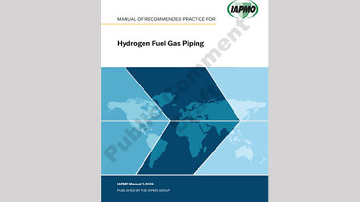 IAPMO Seeks Public Input on Manual of Recommended Practice for Hydrogen Fuel Gas Piping